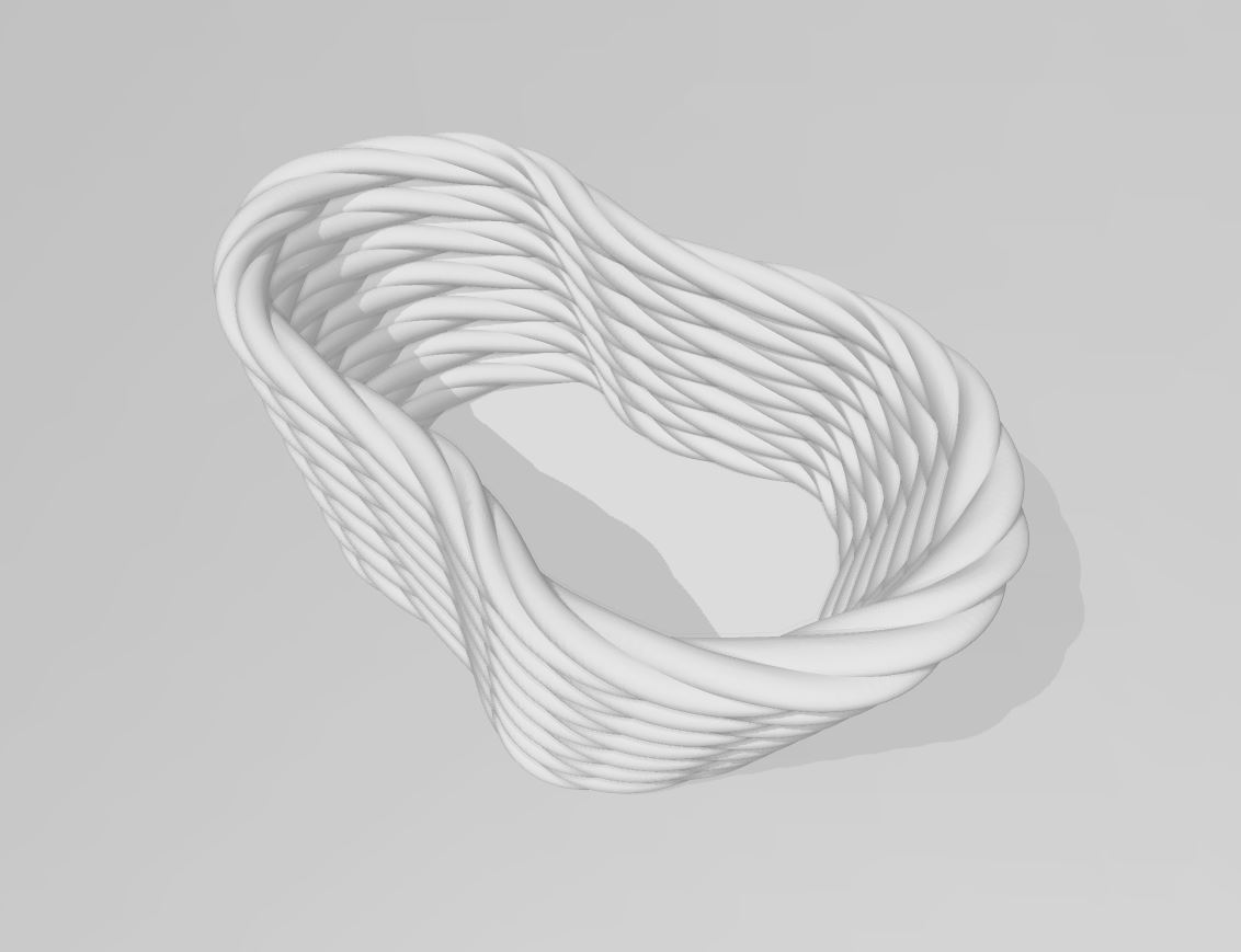 Miniatura 3 do modelo 3D Easter Egg ROPE Basket