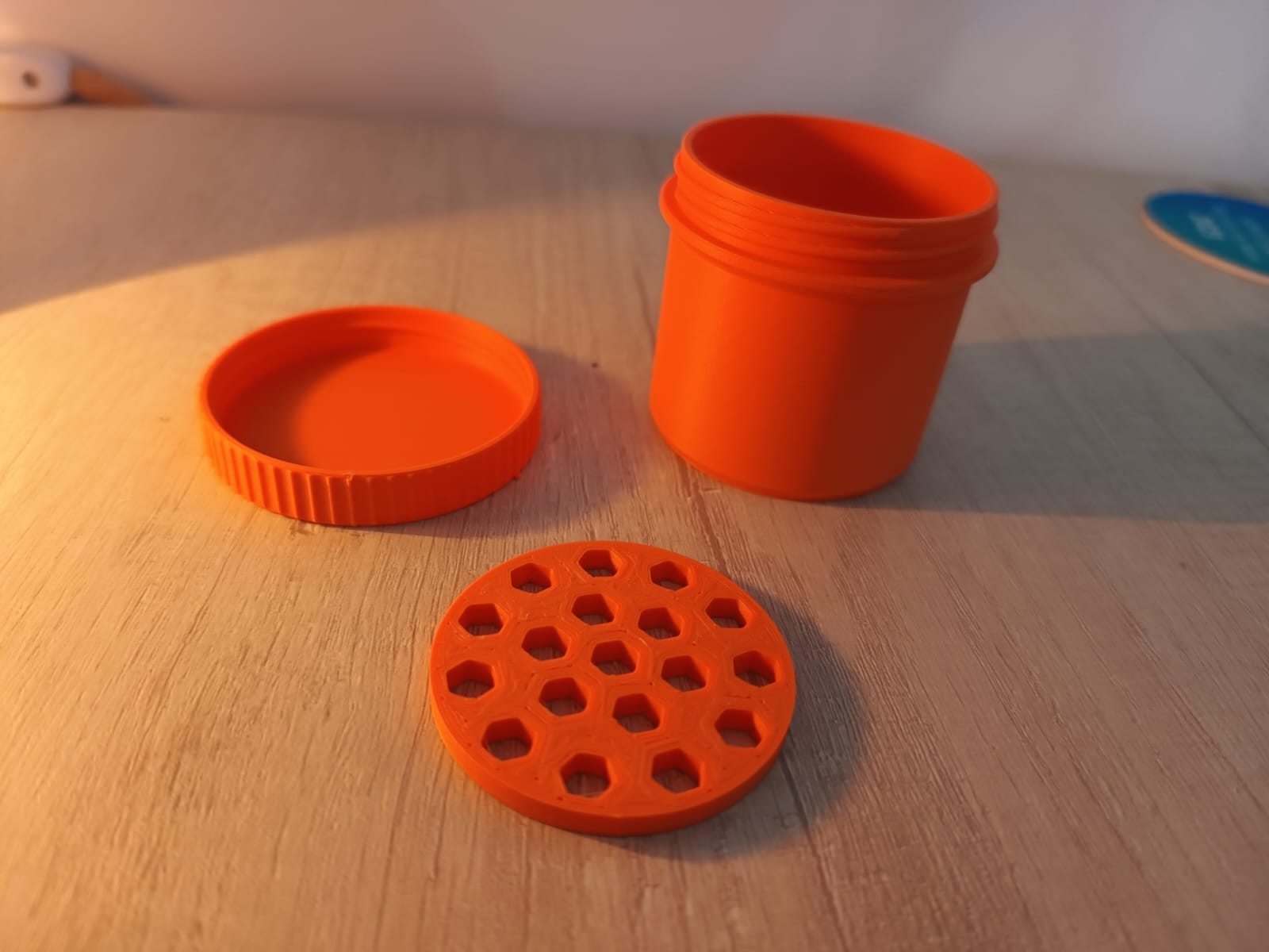 Hex bits holder and jar