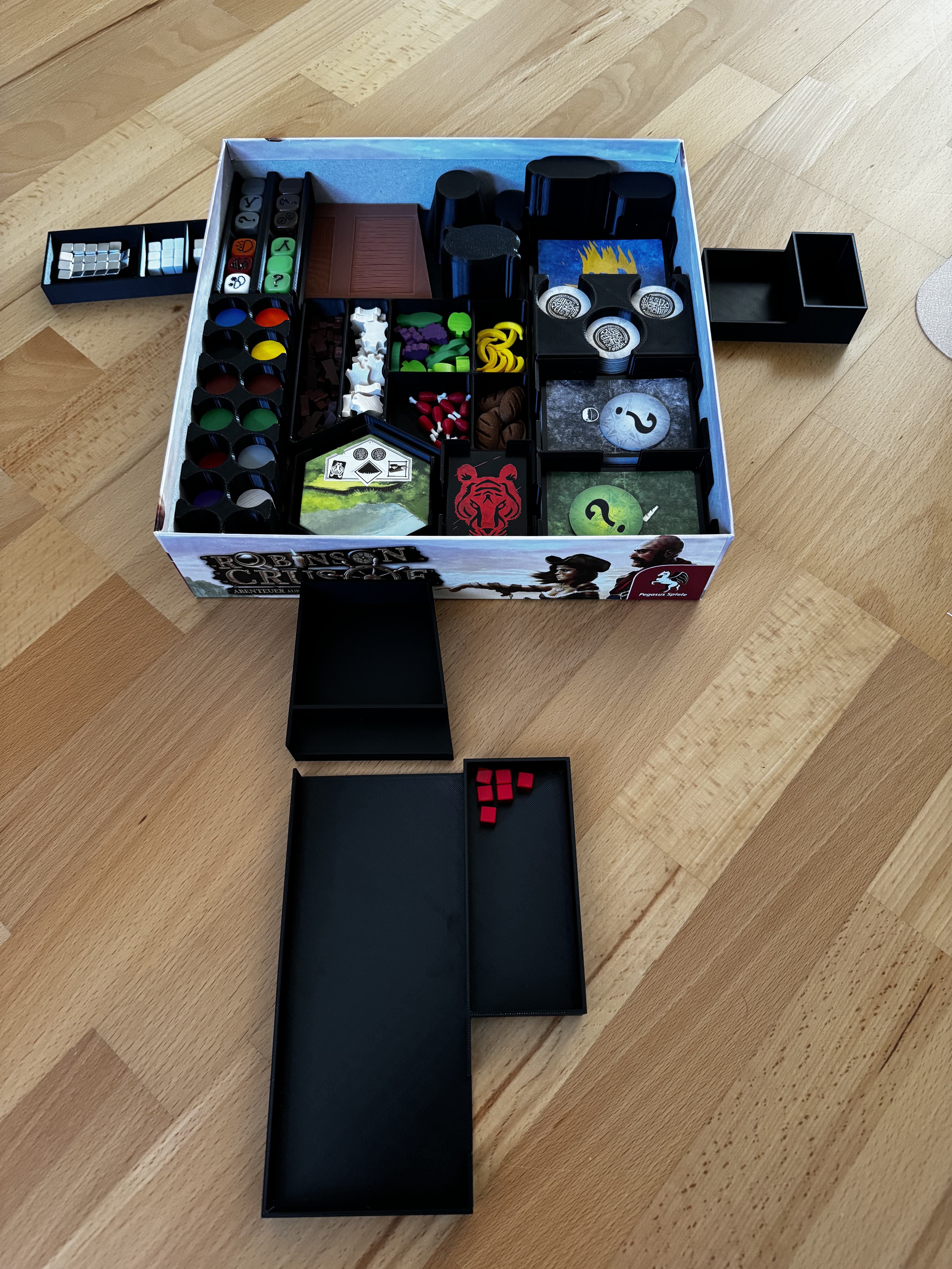 Vertical-Storage-Extension for "Robinson Crusoe Organizer (2nd edtion)" / Insert
