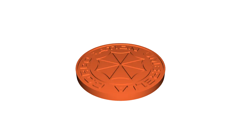 Umbrella Corp. logo pin or coin by Nicolás del Valle | Download