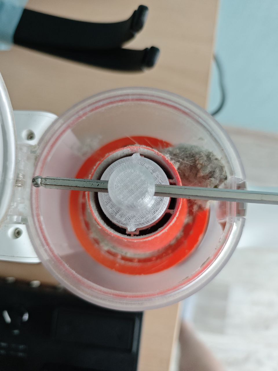 xiaomi MIJIA K10 Vacuum Cleaner filter disassembly tool