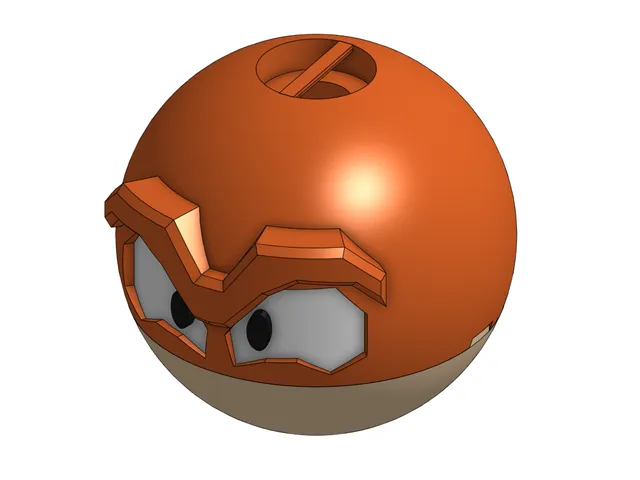 Voltorb Keyring
