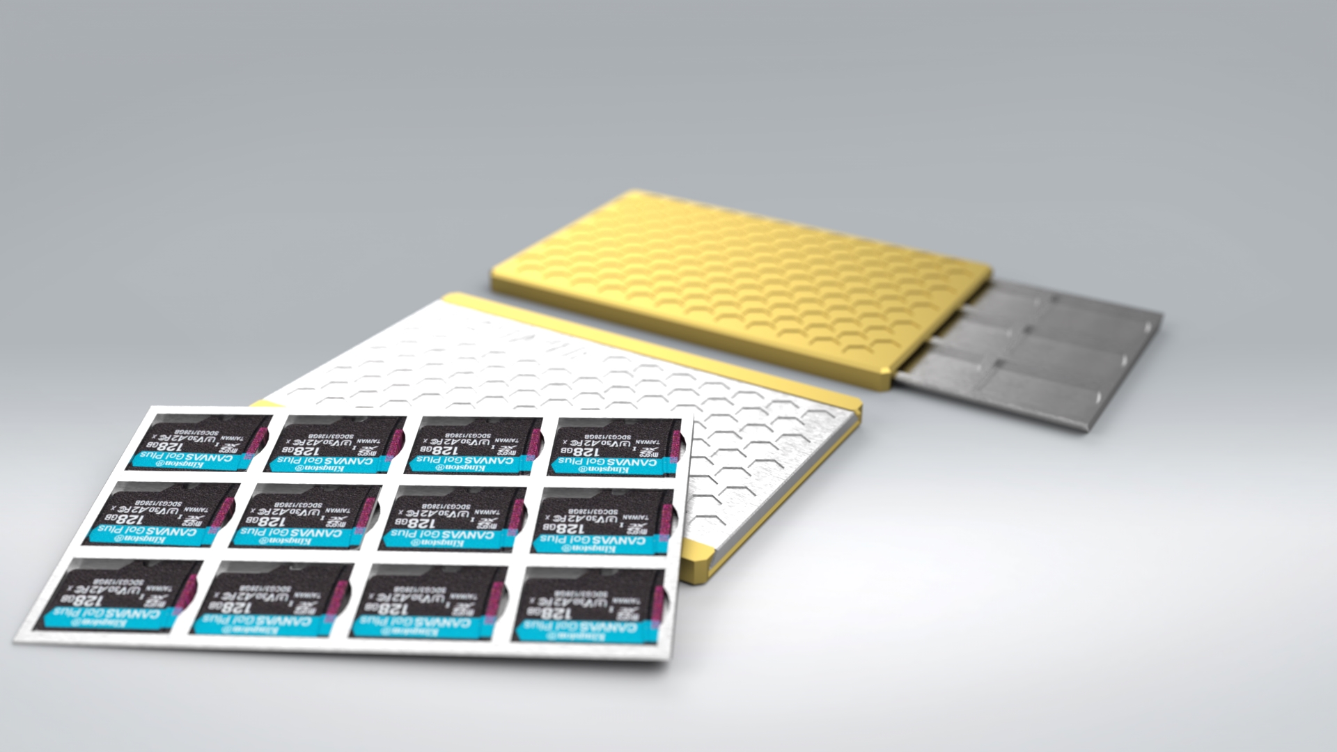 MicroSD card case (Slim) by Firstlayer Oy | Download free STL model ...