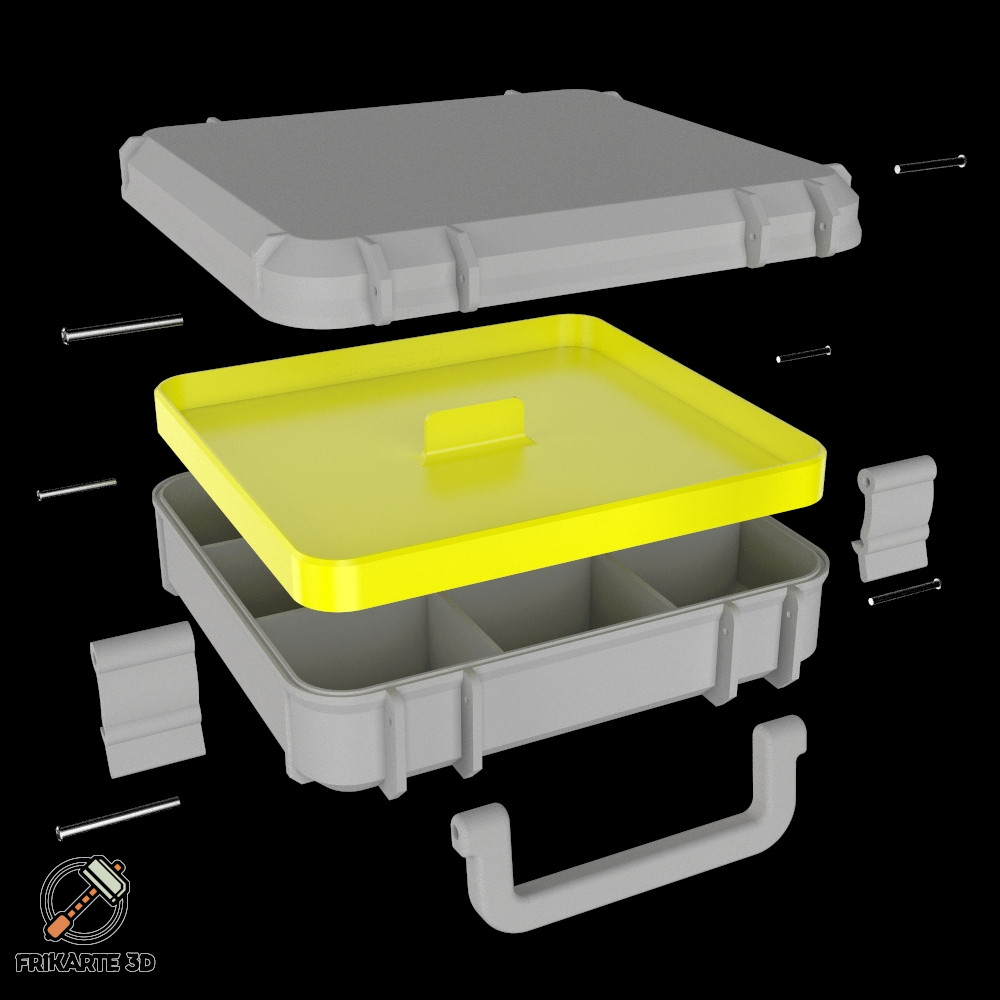 Modular Toolbox Tray Organizer Plus