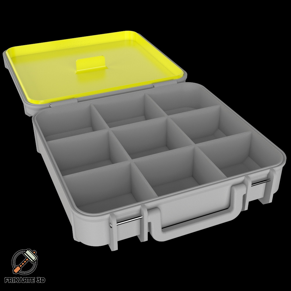 Miniatura 3 do modelo 3D Modular Toolbox Tray Organizer Plus