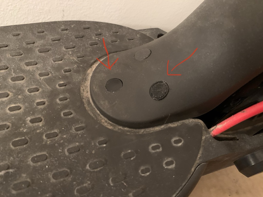 Xiaomi m365|pro|1|2Fender Bolt Caps