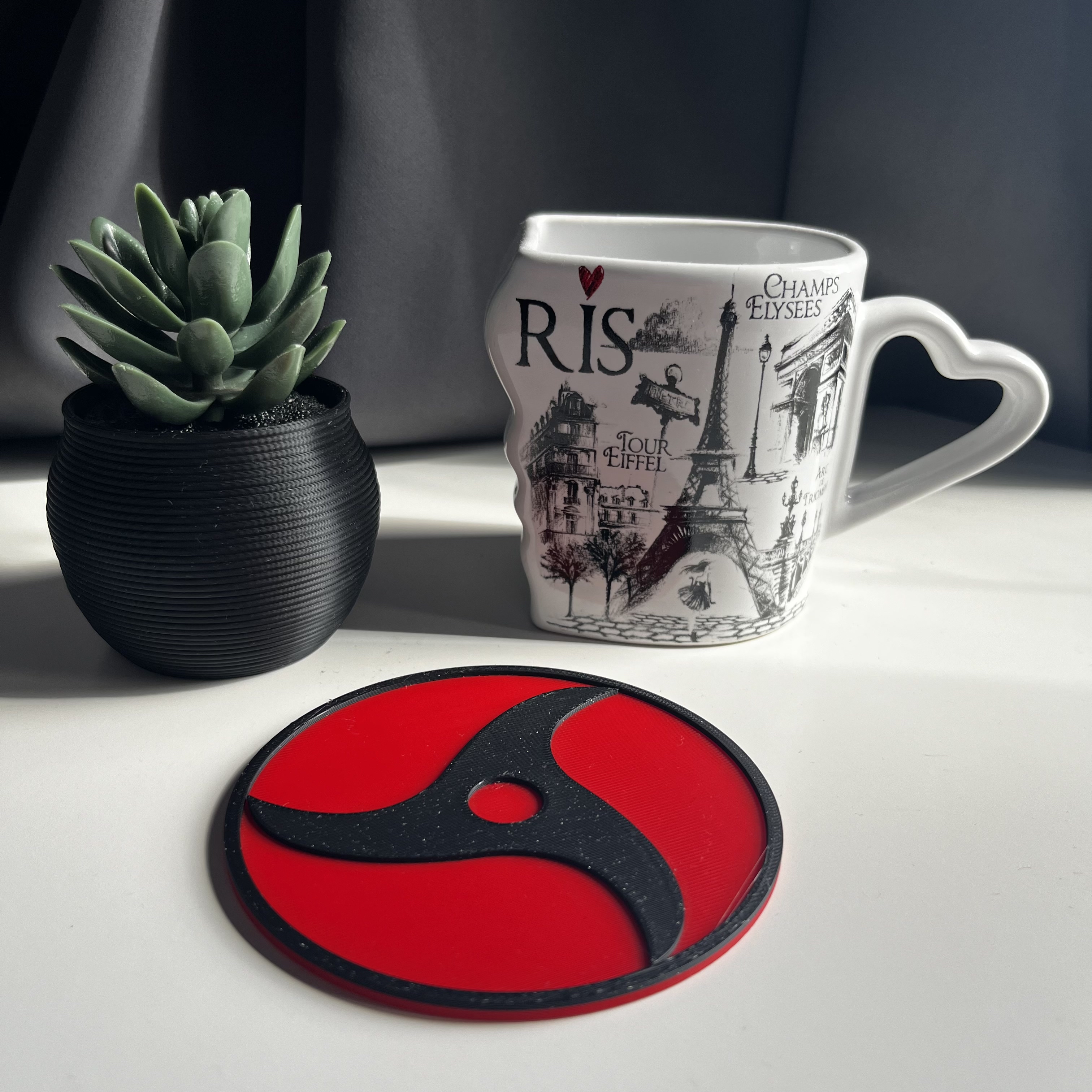 Itachi Mangekyo Sharingan Coaster