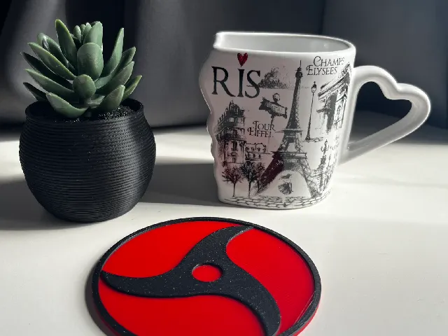 Itachi Mangekyo Sharingan Coaster
