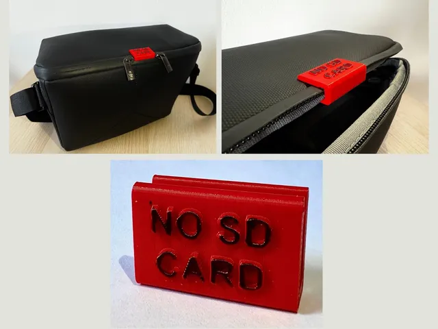 NO SD CARD reminder
