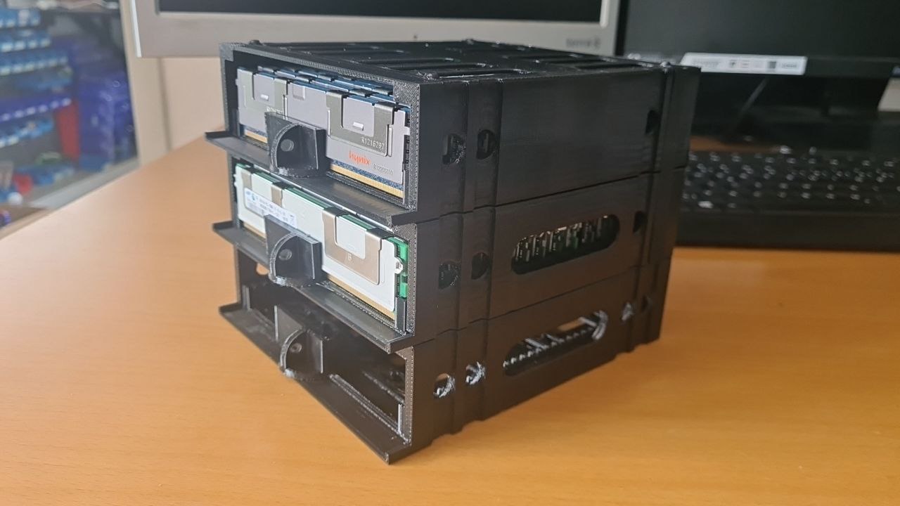 Ram sorter stackable
