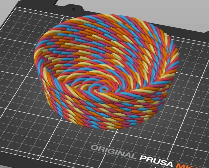 Rope Bowl multicolor MMU by biggerbeat | Download free STL model ...