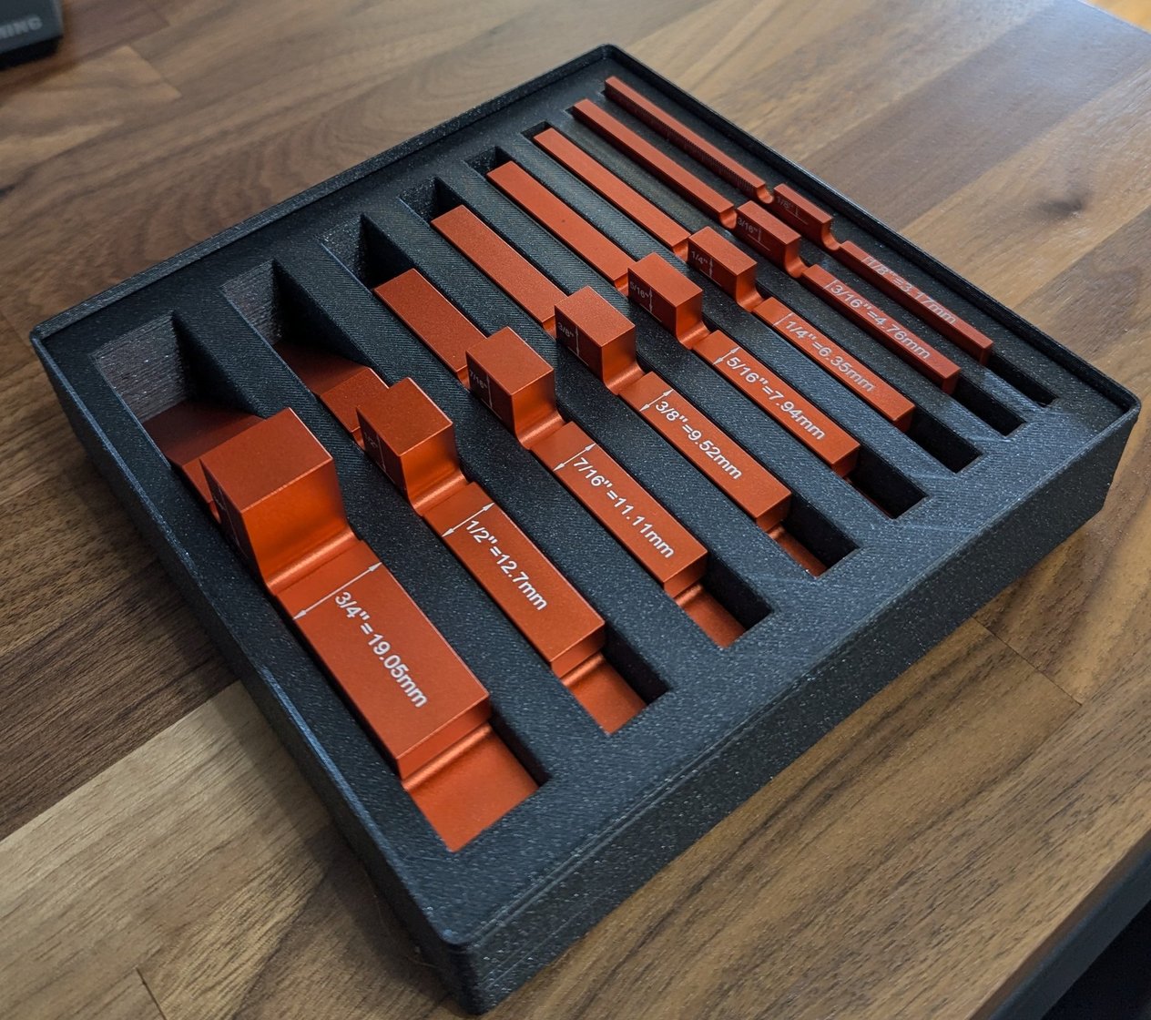 Gridfinity Router Table Setup Block Holder