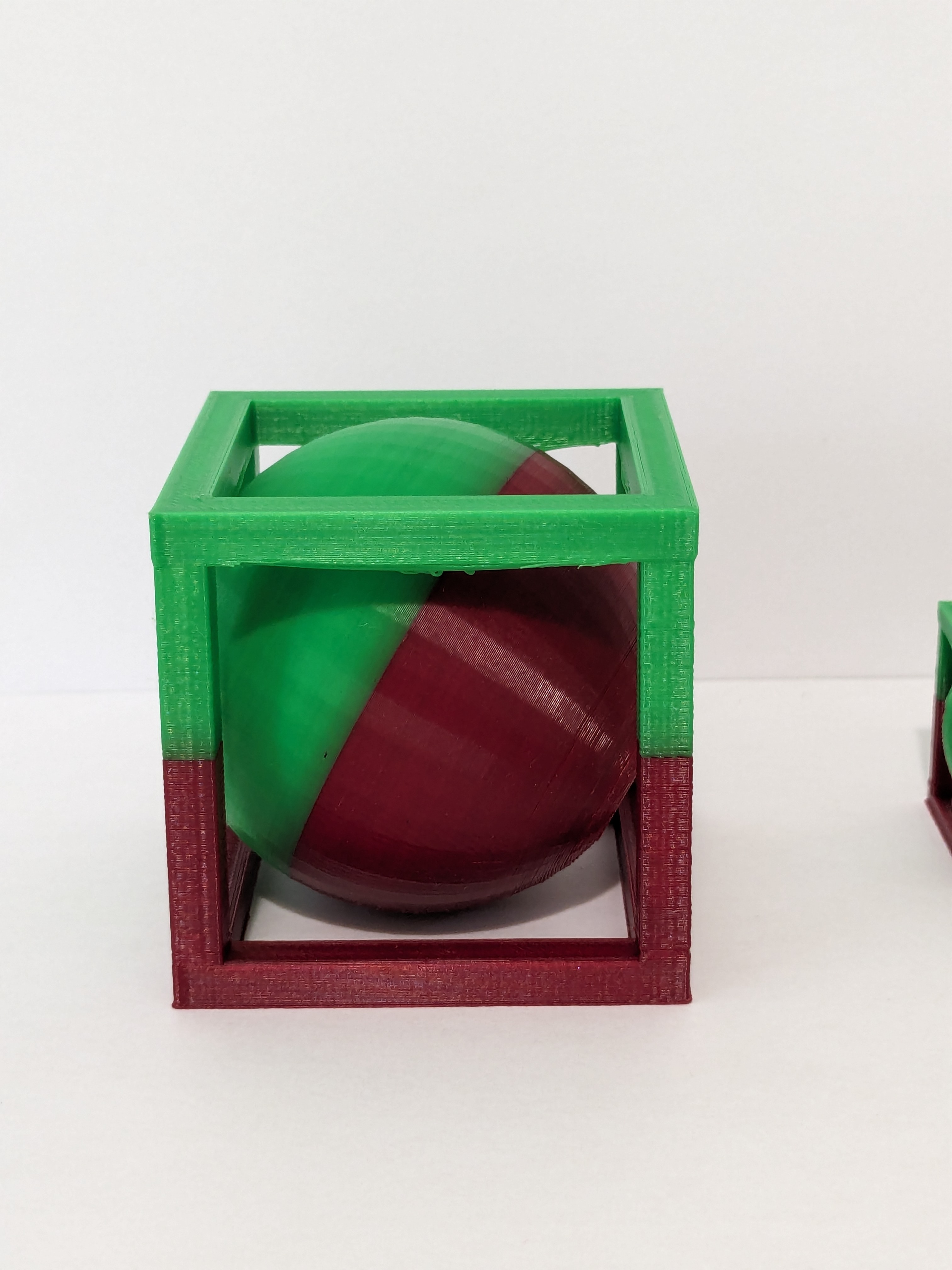 Impossible ball in a box 4 sizes! by Levi D | Download free STL model ...