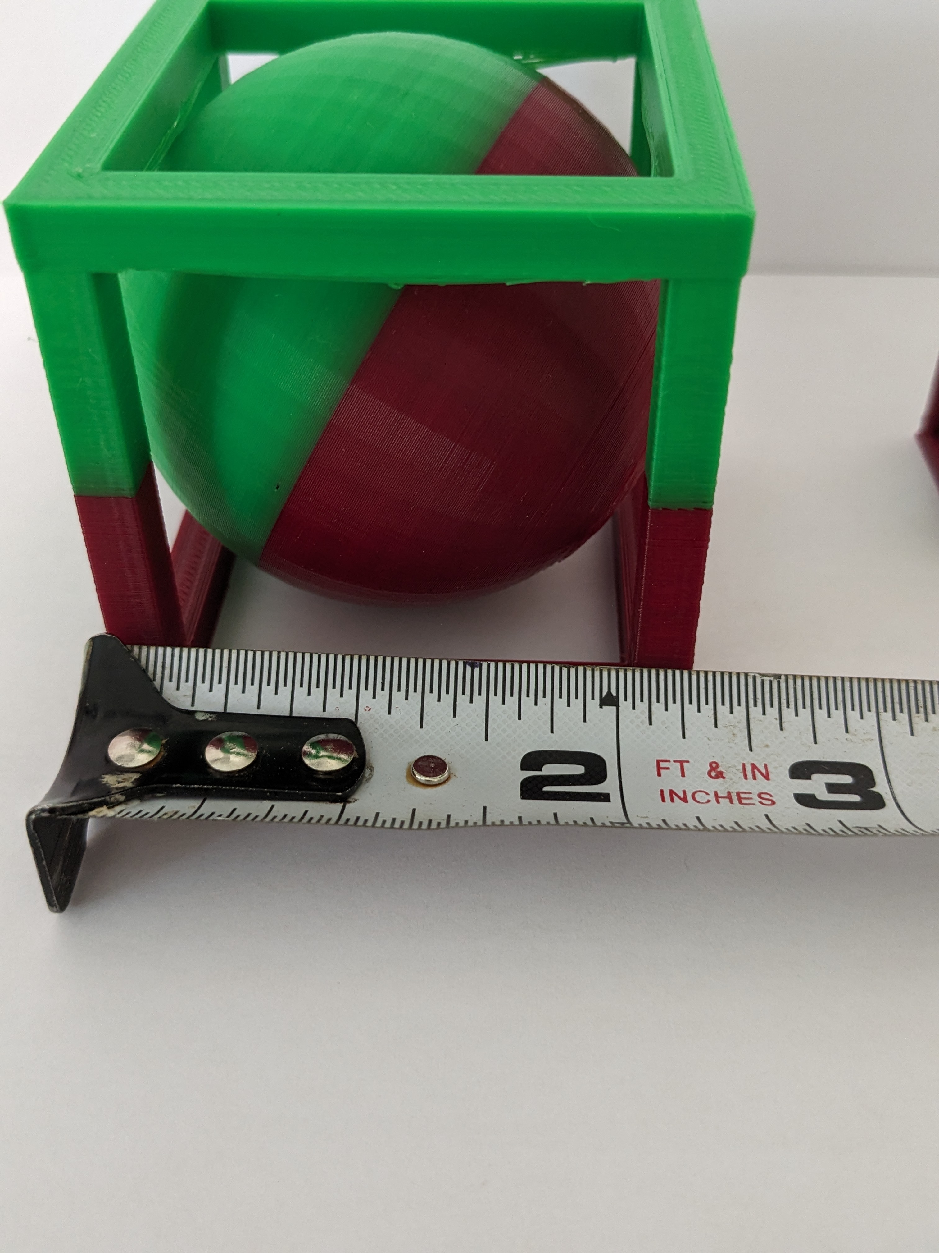 Impossible ball in a box 4 sizes! by Levi D | Download free STL model ...