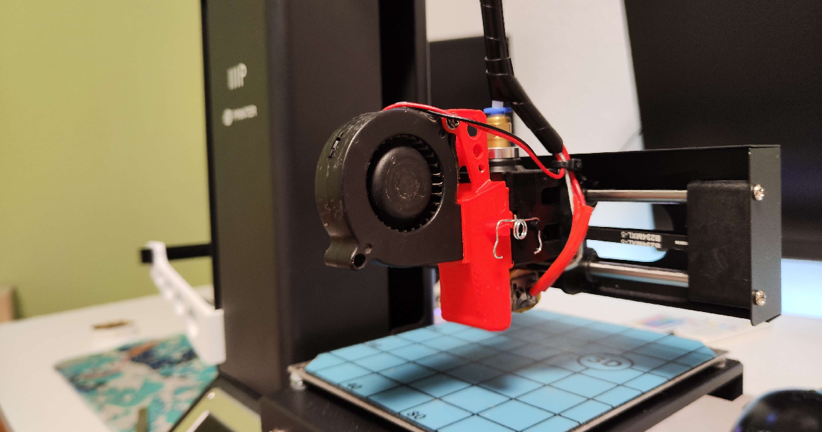 Monoprice select mini v2 5015 radial fan fan duct by uraniumbottle