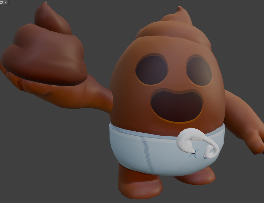 POOP SPIKE - Brawl Stars by GoatGamez | Download free STL model ...