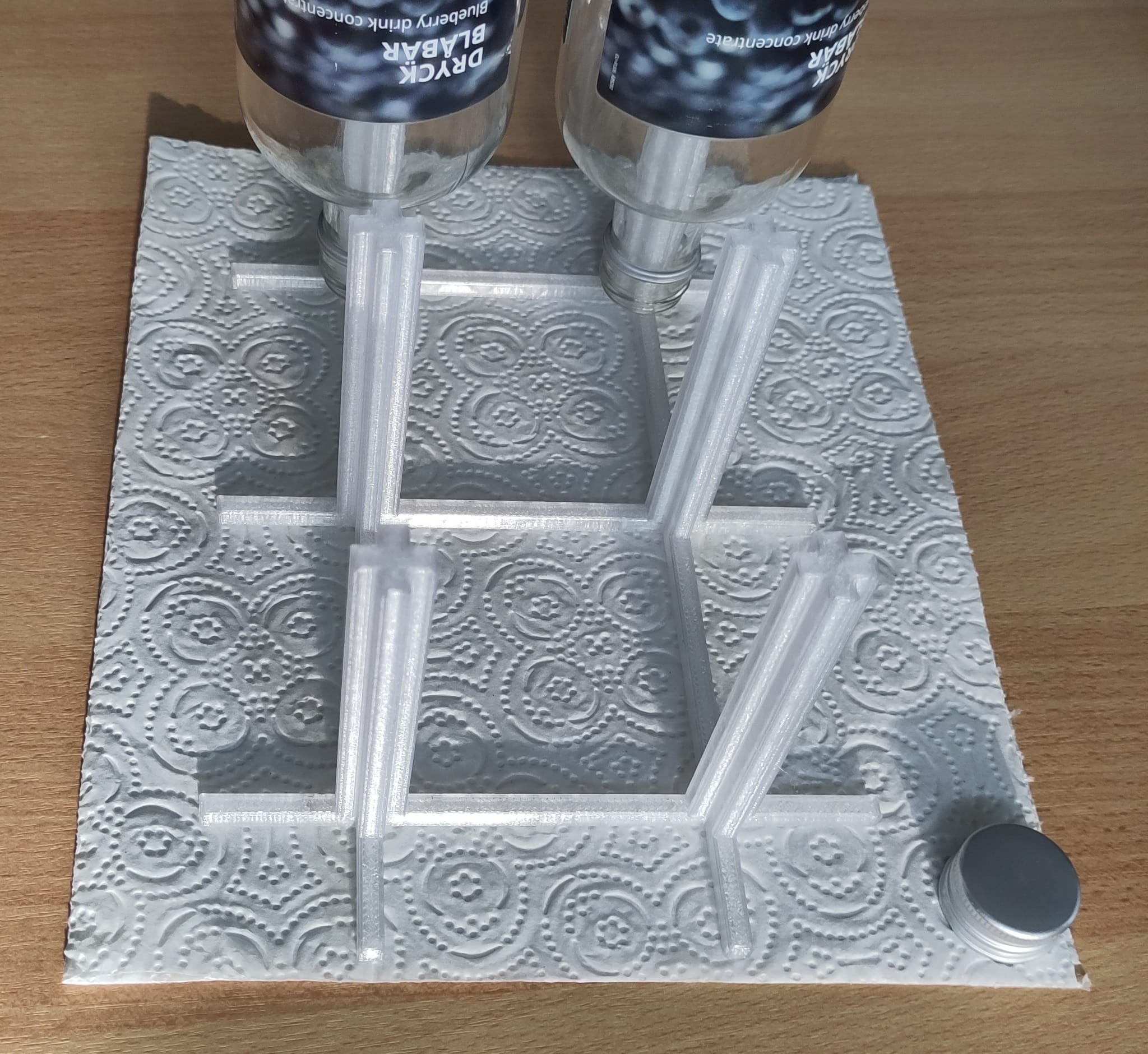 Bottle drying rack