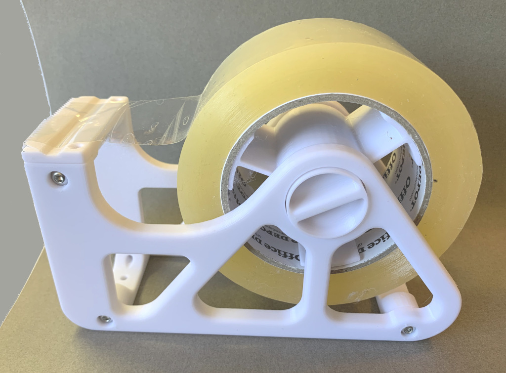 UFS114 2" Wide Tape Dispenser, 3" Inside Diameter by UncleFrankSays Download free STL model
