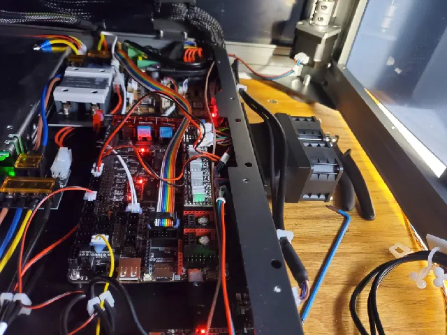 Peopoly Magneto X Electronics Enclosure Cooling Fan Housing (Enclosure Compatible)