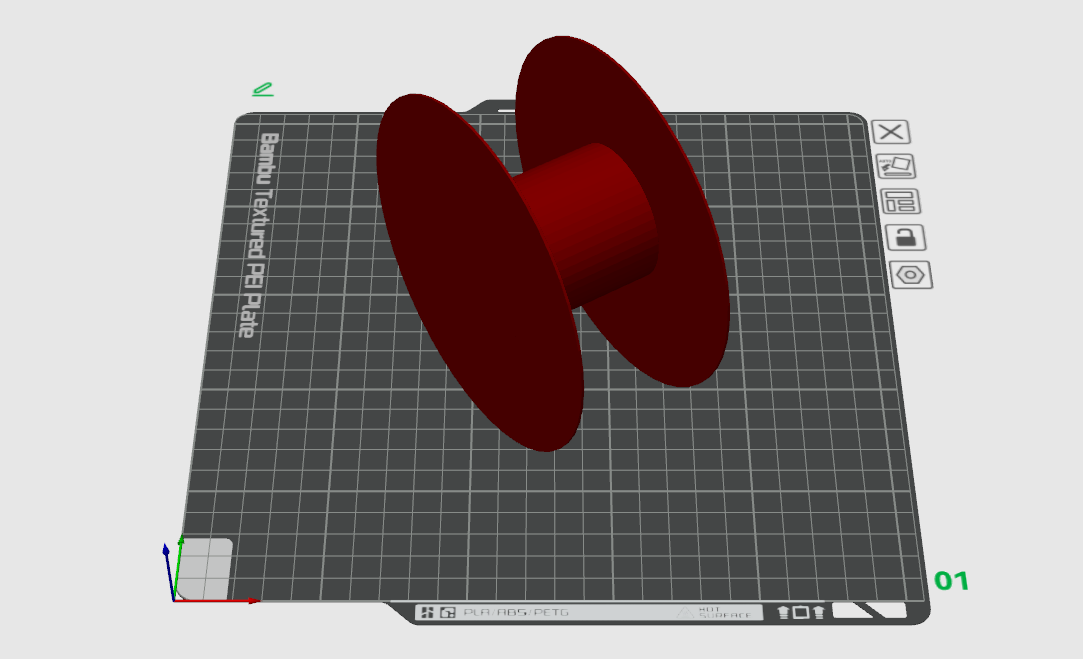 Extra Spool 3D model by Chillguy