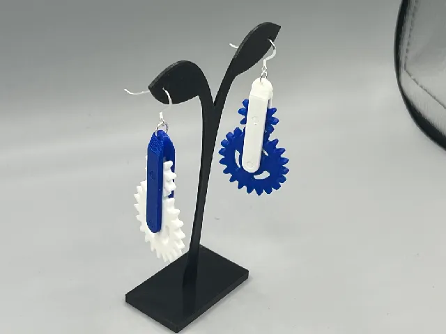 Gearrings - geared earrings