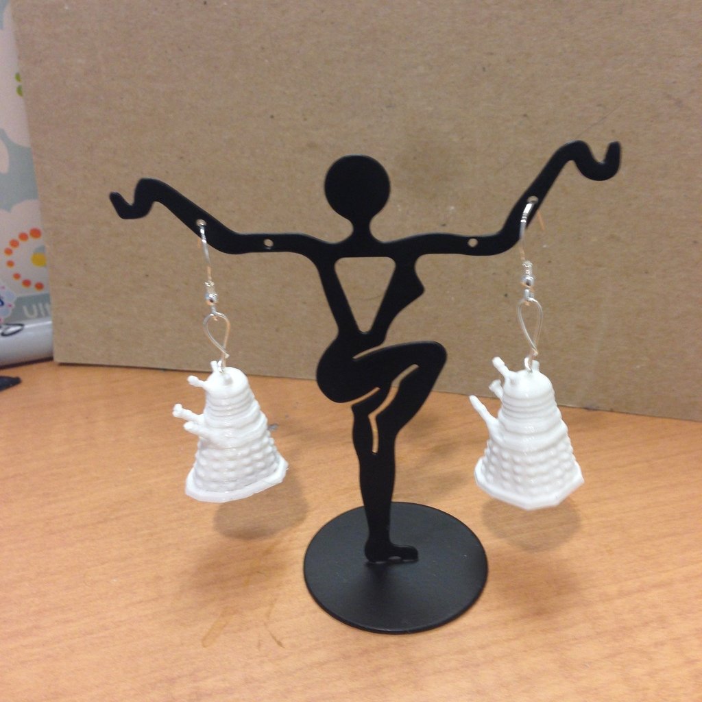 Dalek Earrings