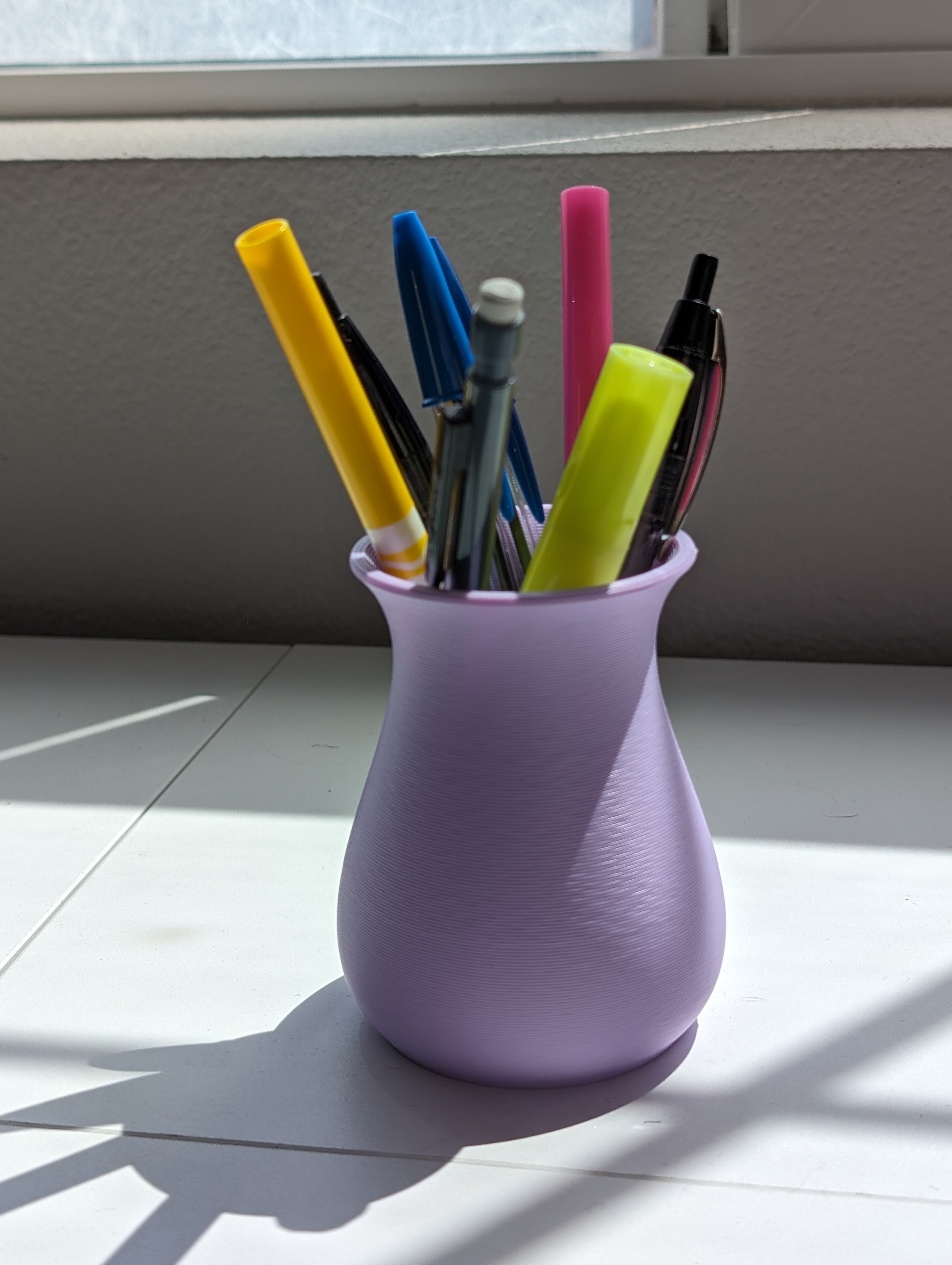 Pen Holder - Modern Vase Design 3