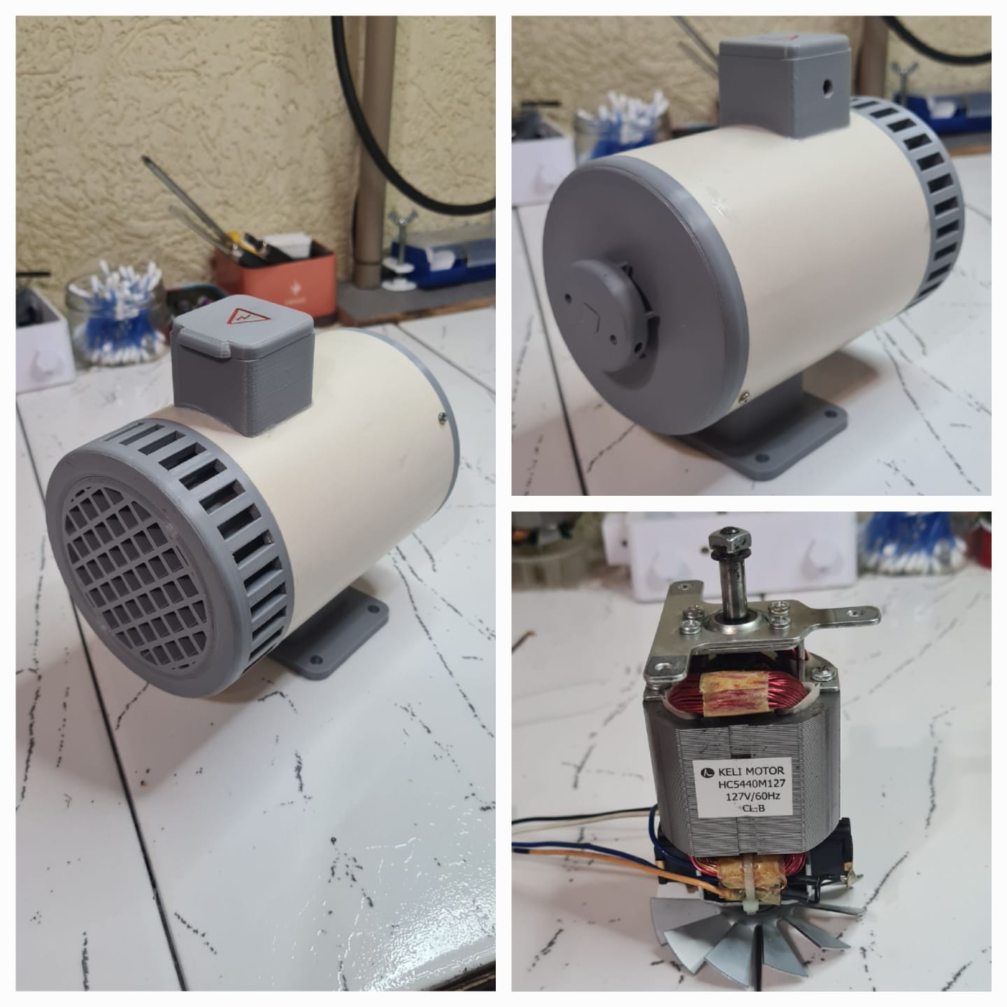(MOTOR) Case para Motor Eletrico  / Case for Electric Motor