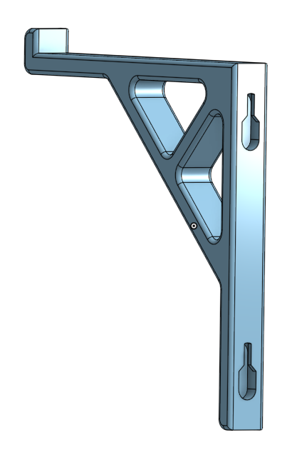 Easy-Peasy Shelf Bracket with Drill Template by Webbez | Download free ...