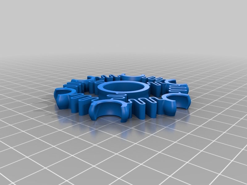 Miniatura 5 do modelo 3D Flexi Fidget Hand Spinner