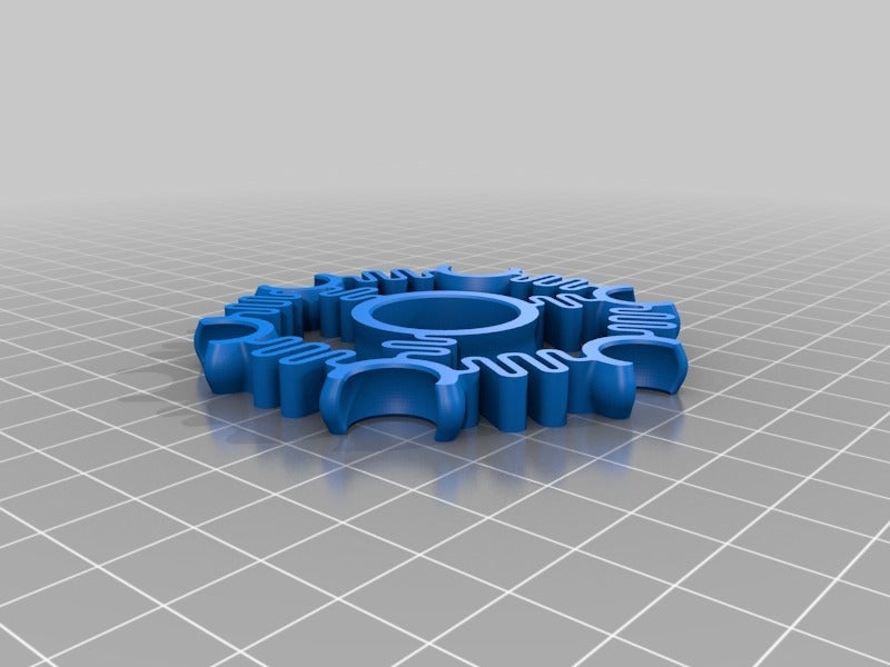 Miniatura 6 do modelo 3D Flexi Fidget Hand Spinner