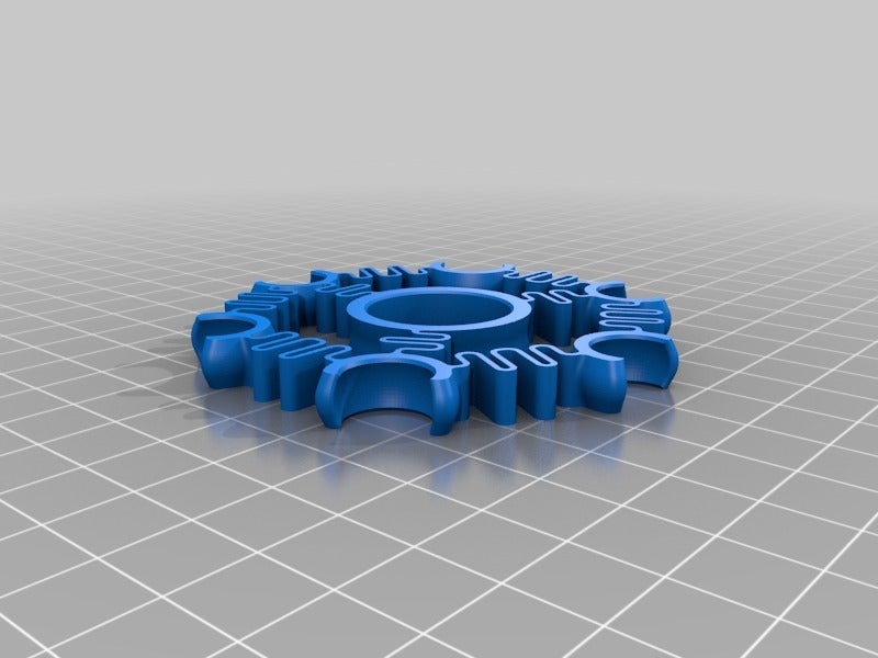 Miniatura 7 do modelo 3D Flexi Fidget Hand Spinner