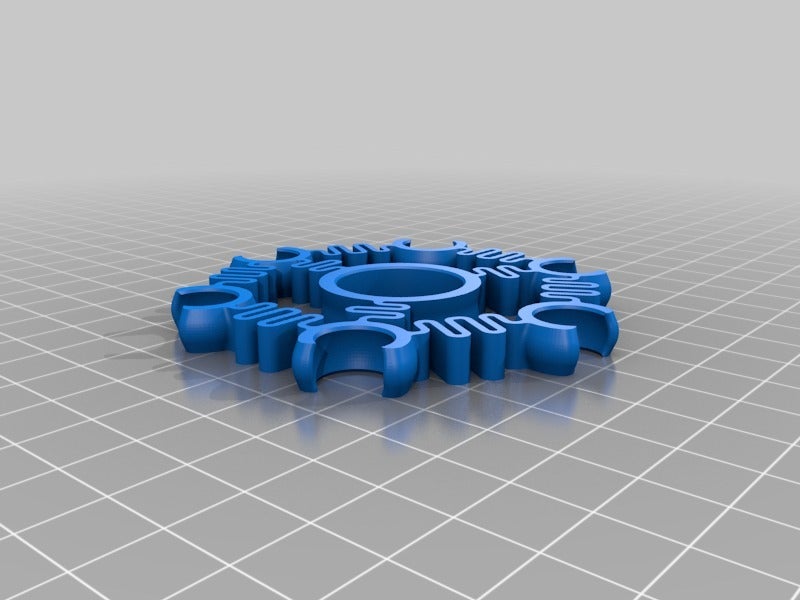 Miniatura 8 do modelo 3D Flexi Fidget Hand Spinner