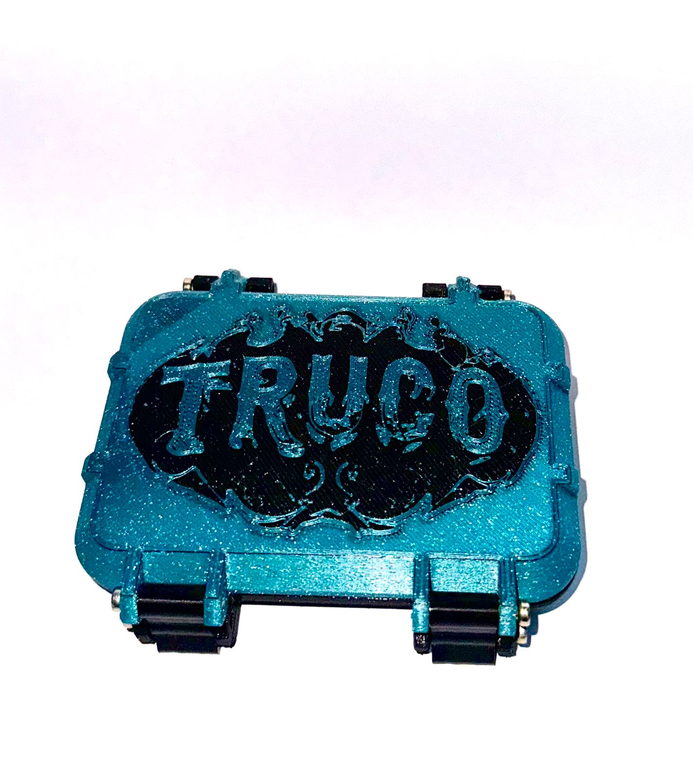 Tapa para Card box  con el logo del truco