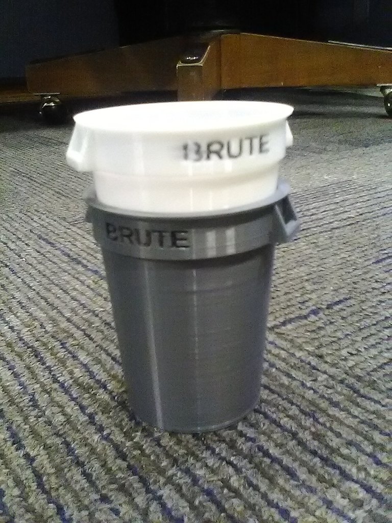 BRUTE trash can by pipesman7 | Download free STL model | Printables.com