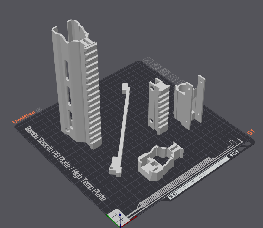 LYNX 2.1 - Linear Rail Mod by ZAX | Download free STL model ...