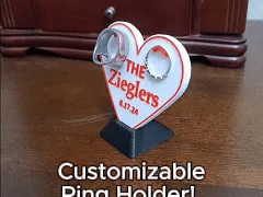 Customizable Ring Holder