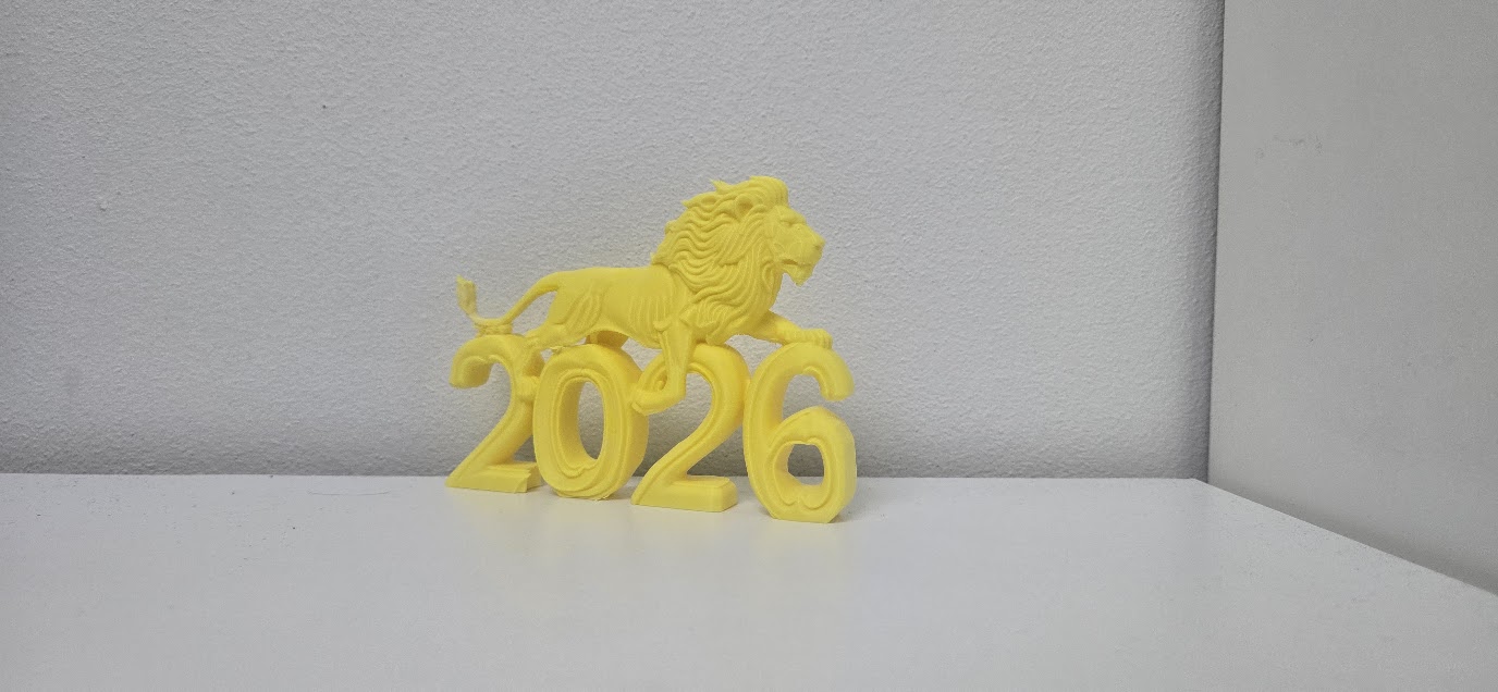Majestic Lion Year 2026 Statue