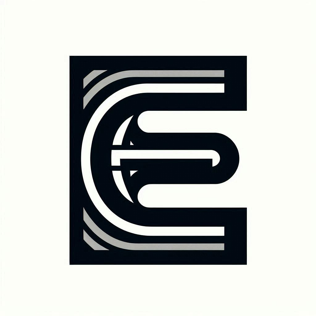 Stencil: Letter E (version 1) by Nina Máčová | Download free STL model ...