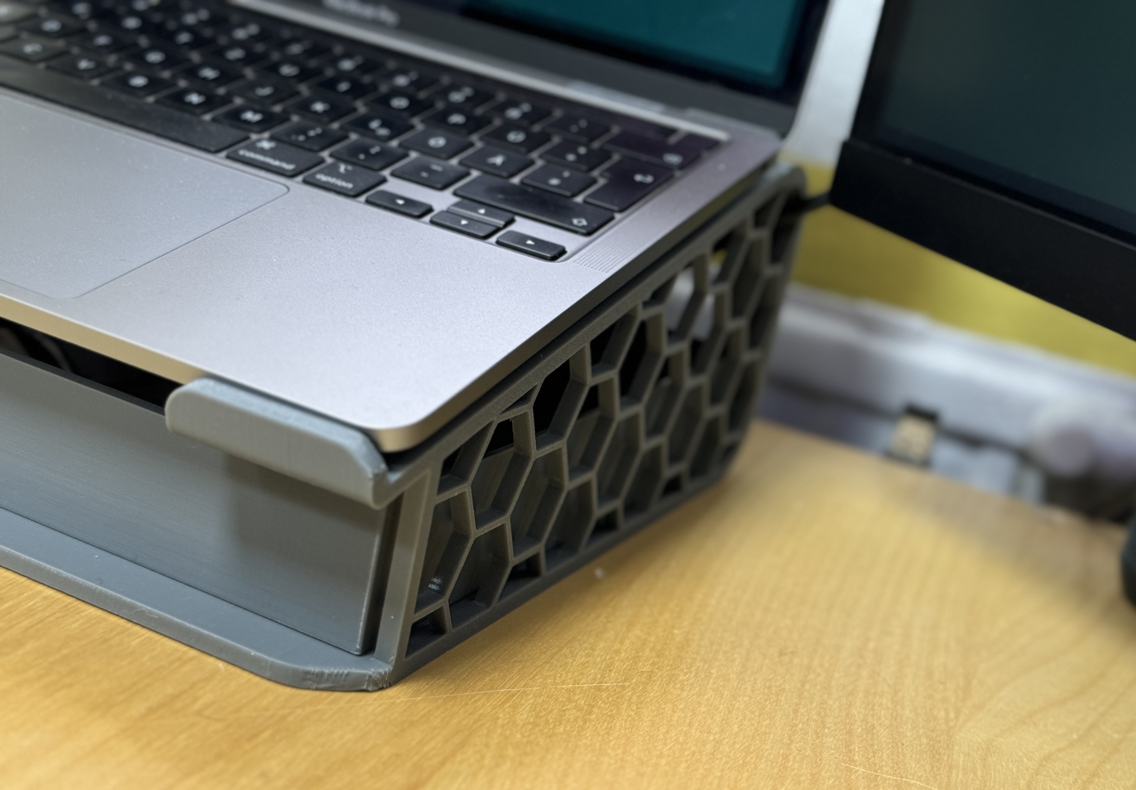 Laptop Stand with tray // low hight // 13"-14"