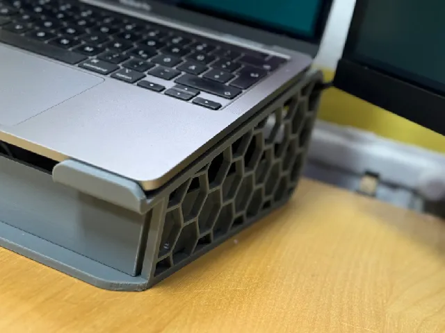 Laptop Stand with tray // low hight // 13" 14" 15"