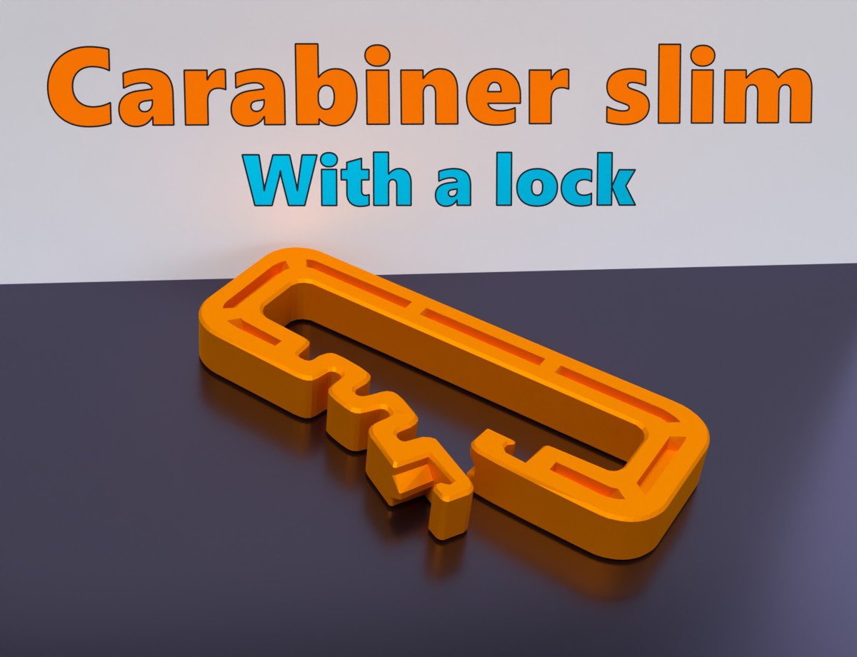 Carabiner slim