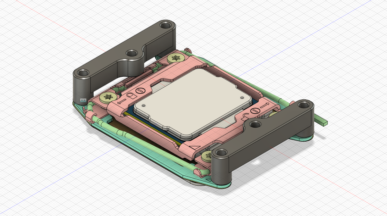 Narrow ilm lga2011 adapter by Artyom | Download free STL model ...