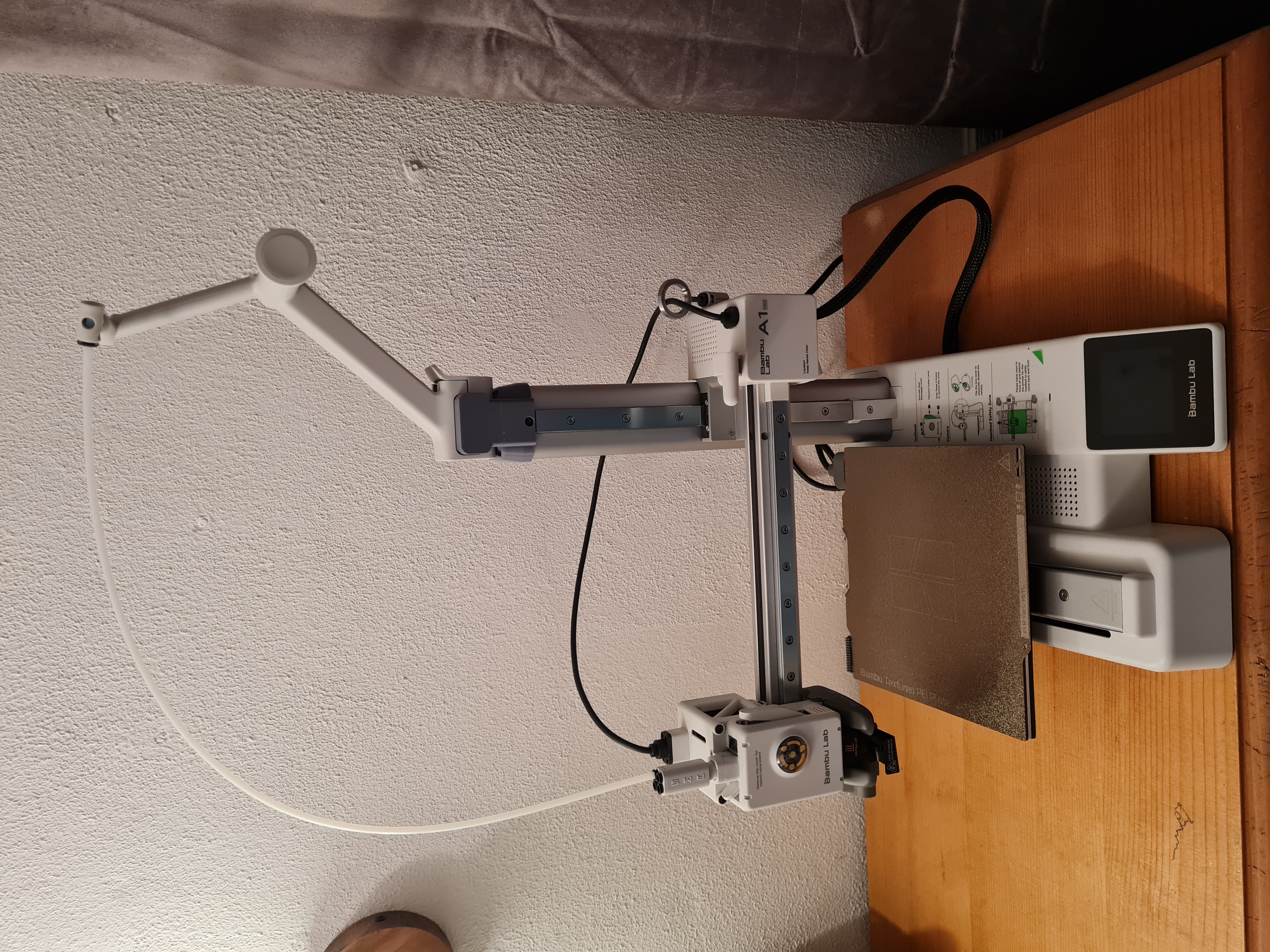 Spulenhalter mit original A1 Halter/ Top mount