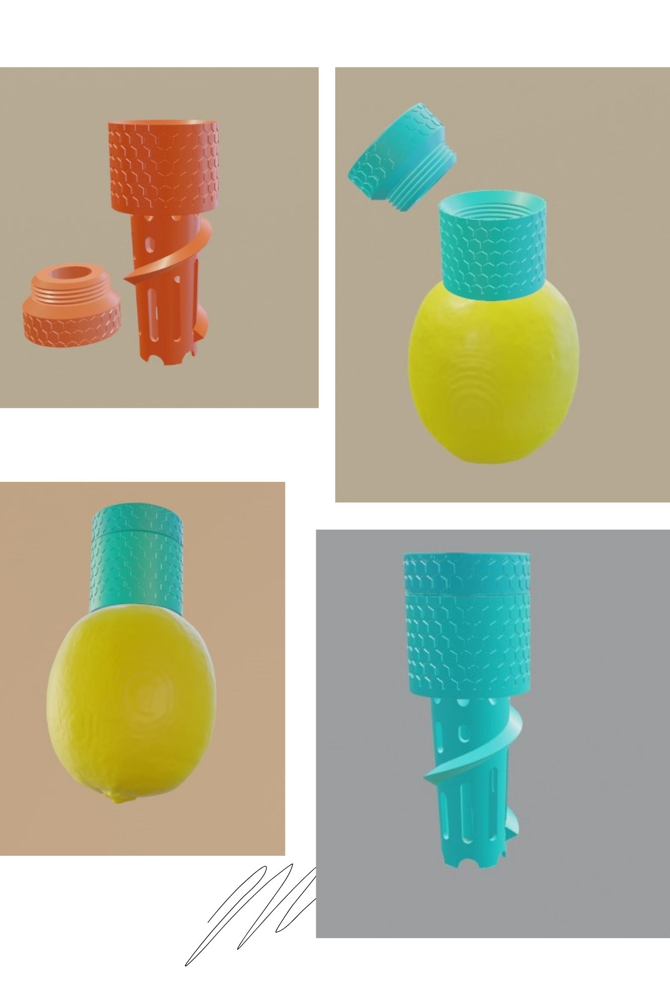 lemon & orange squeezer