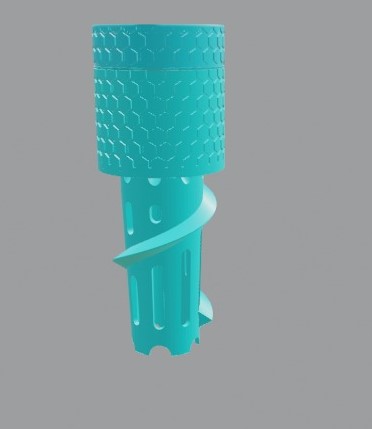 Miniatura 5 do modelo 3D lemon & orange squeezer