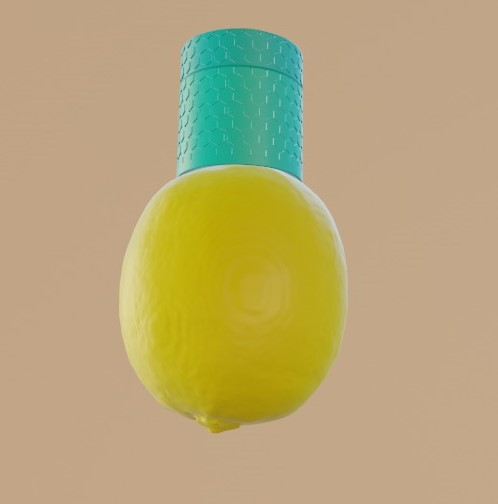 Miniatura 2 do modelo 3D lemon & orange squeezer