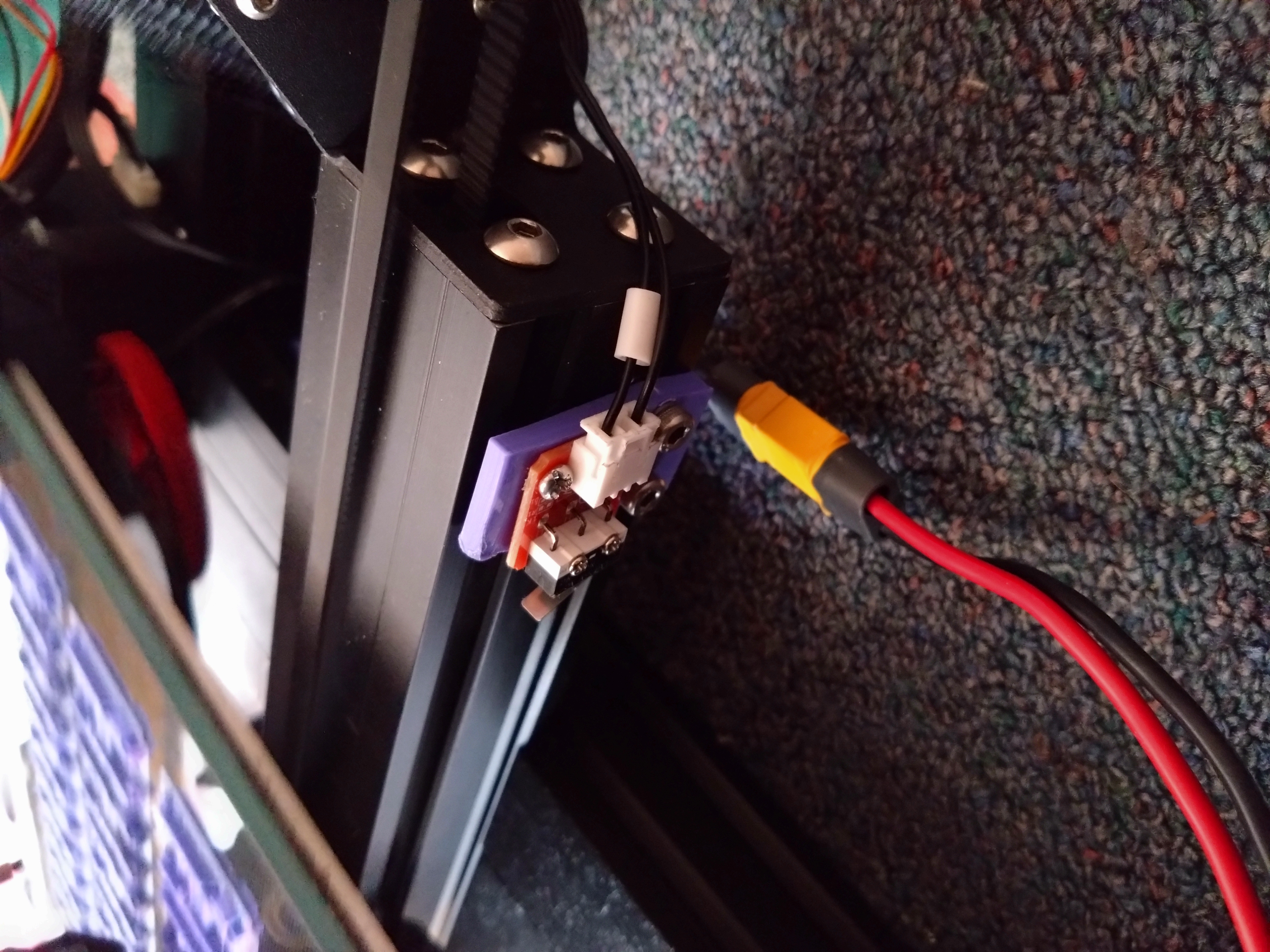 Y-Axis Limit Switch Bracket For Elegoo Neptune 2S