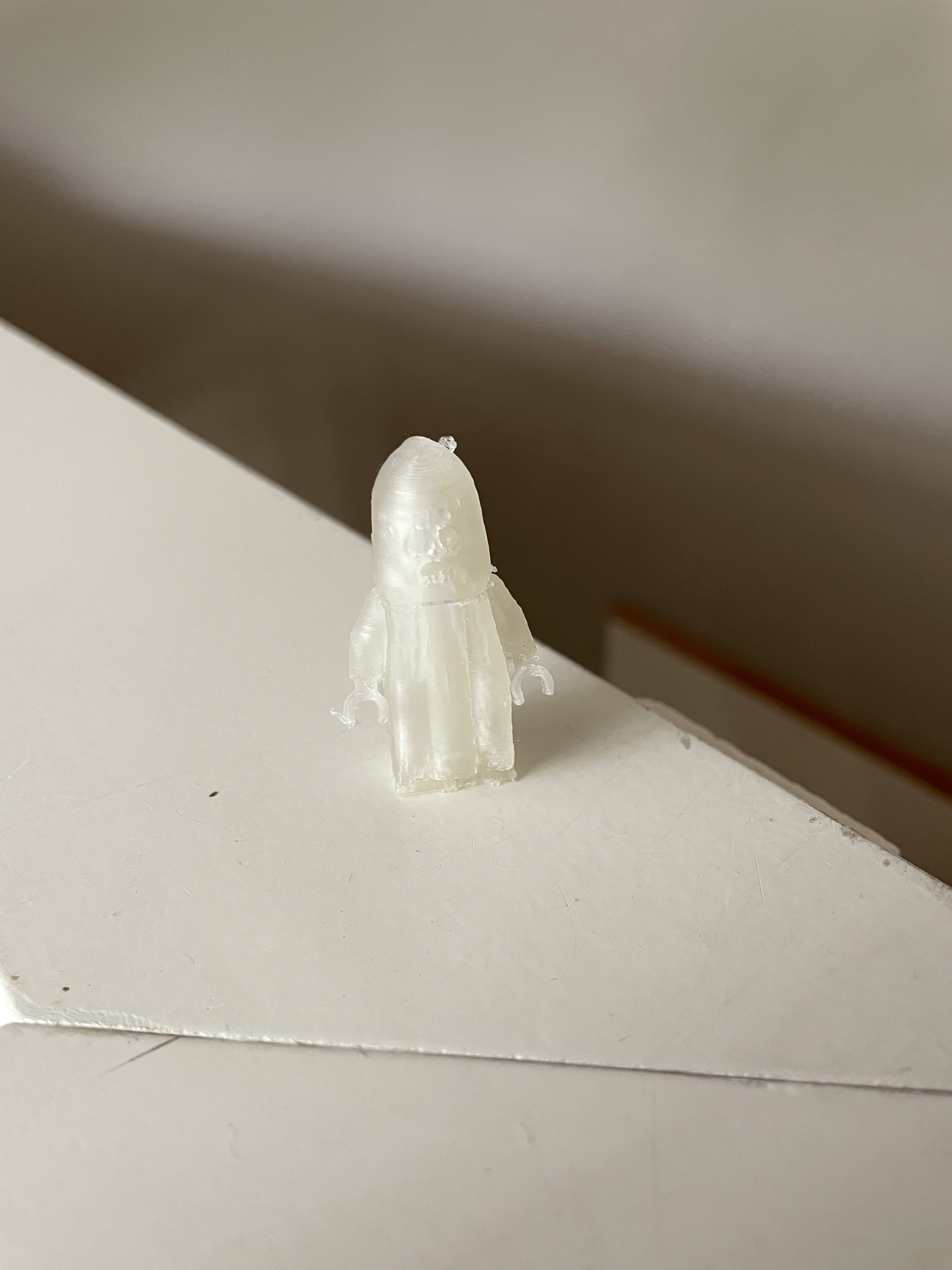 Lego Ghost Minifigure
