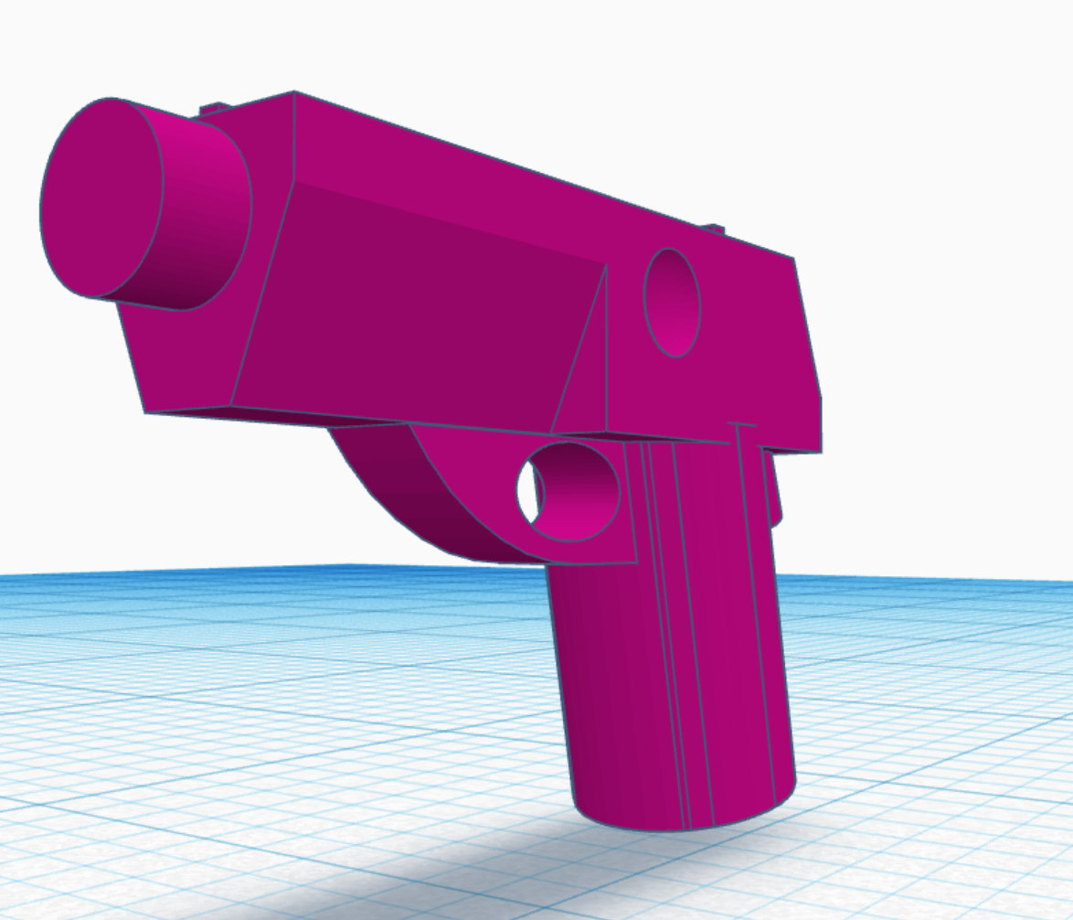 Lego Handgun By Master Maker Download Free Stl Model Printables Com